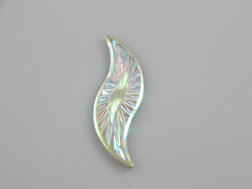 10 Pieces - 14 x 48 mm Silhouette Stone Crystal AB	