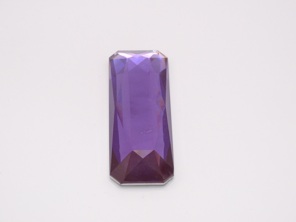 5 Pieces - 21 x 60 mm Rectangular Stone - Lavender