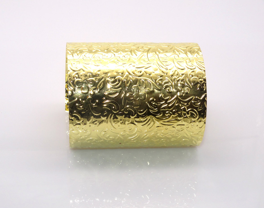 Gold Floral Cuff   image