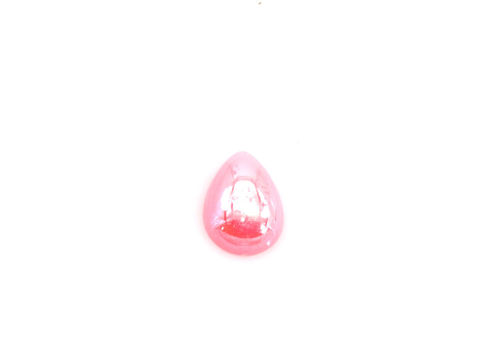 50 Pieces - 13 x 18 mm Teardrop Pearl Stone - Pink image