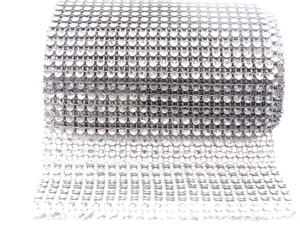 Per Yard Netted Plastic Trim -  Black
