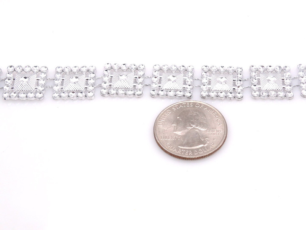 10 Yard Pack - 15mm Square Plastic Trim image