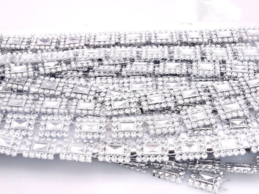 9.5 Yard Pack - 12mm Rectangular Plastic Trim