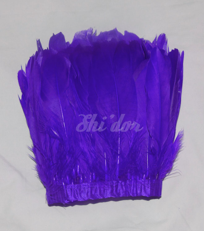 1 Yard Nagorie Feathers 4-6 inch - Gold