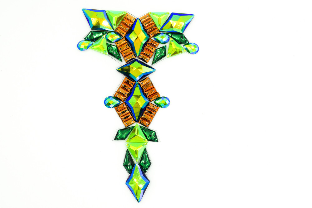 Multi Green Applique 2 (1 pc) image